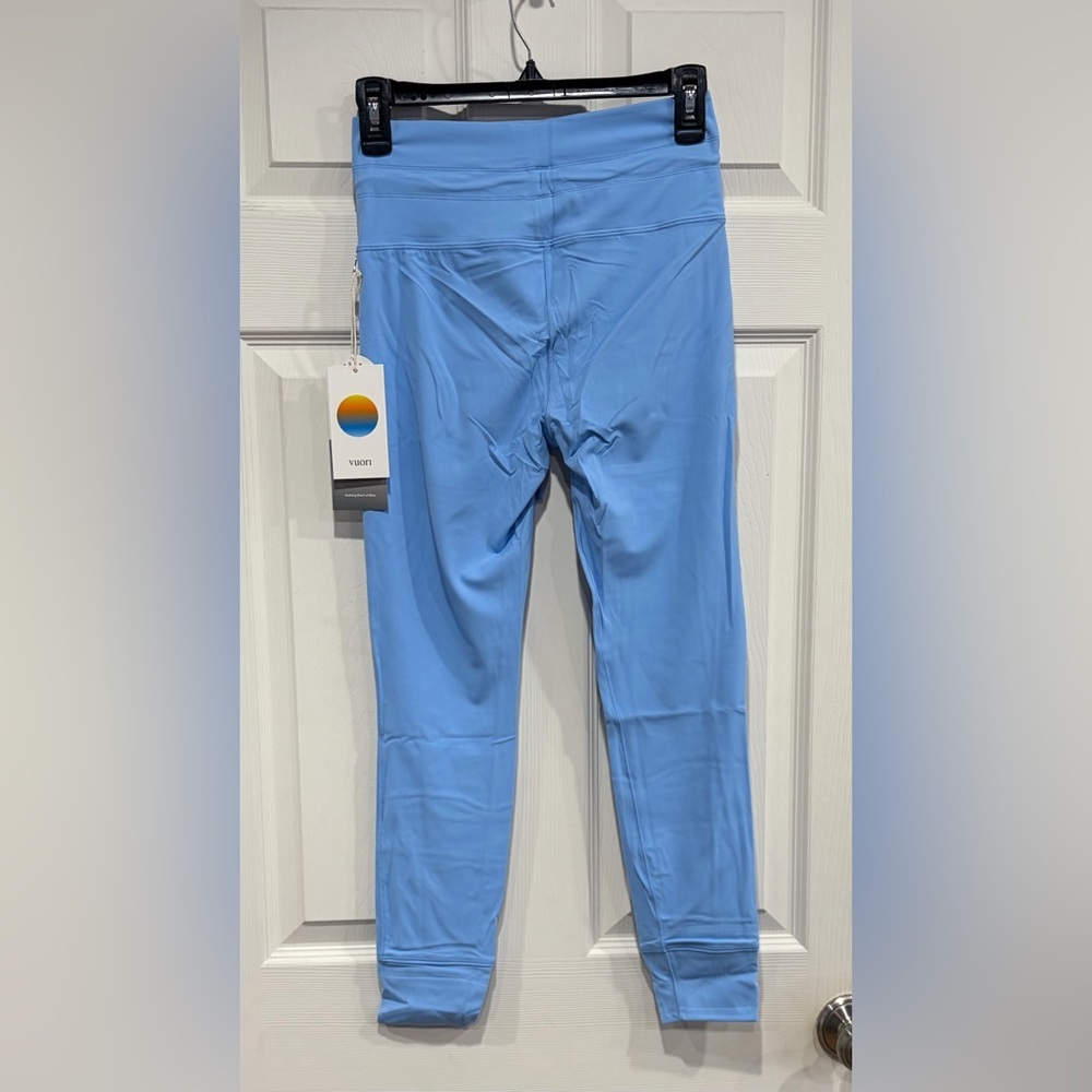 Vuori Women's Large Daily Form Legging Spring Blue NWT High Rise 7/8 Length - Picture 3 of 6